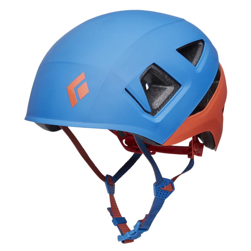 Black Diamond Capitan Kids Kletterhelm ultra blue-persimmon