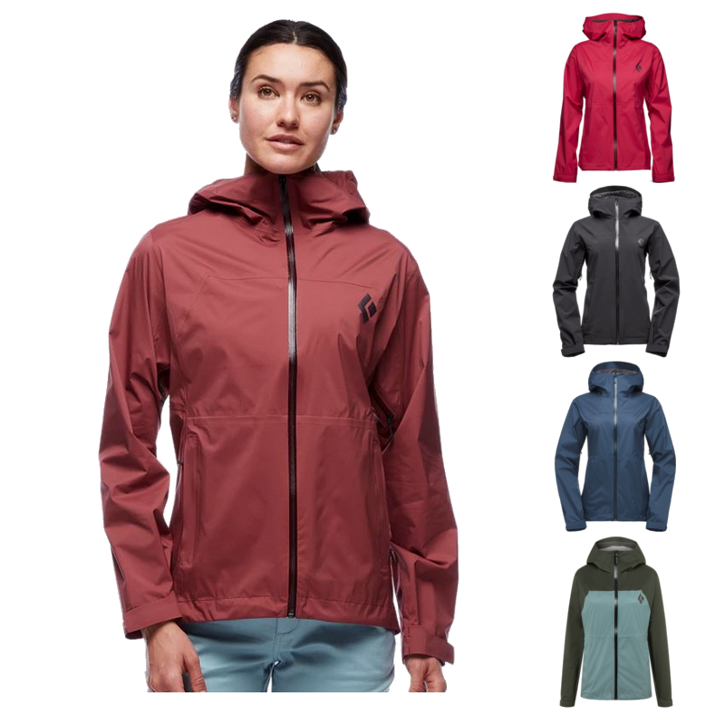 Black Diamond Stormline Stretch Rain Shell Womens Regenjacke Frauen