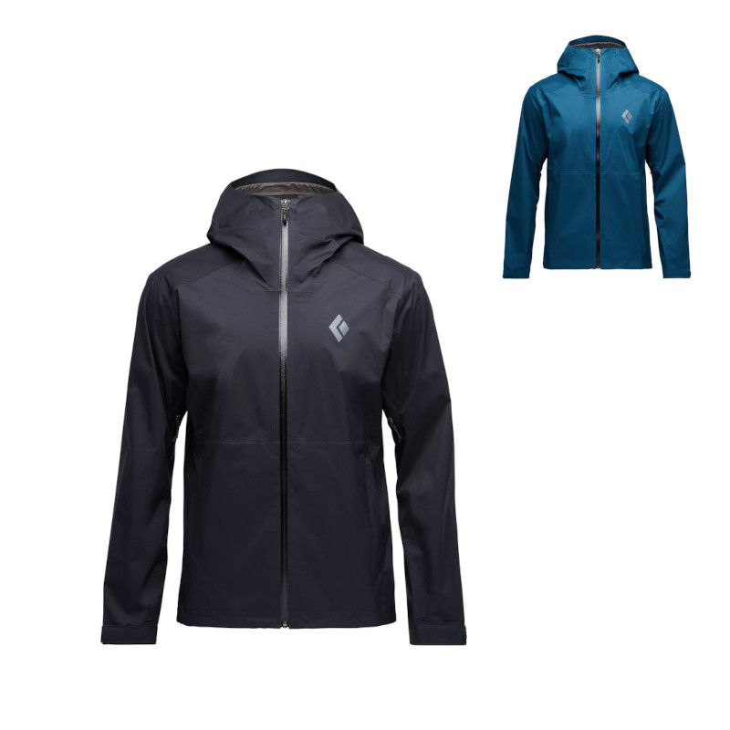 Black Diamond Fineline Stretch Rain Shell - Regenjacken Männer