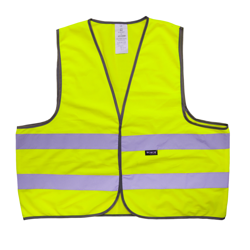 Wowow Mesh Gilet Warnweste neon L