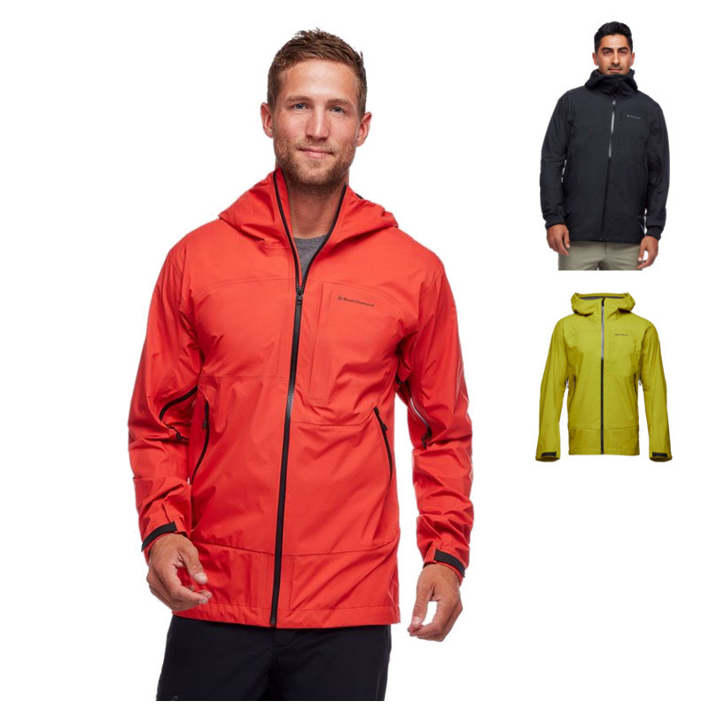 Black Diamond Highline Stretch Shell Regenjacken Männer