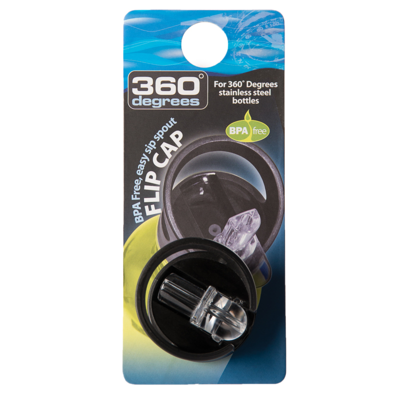 360 Degrees Kids Flip Cap black