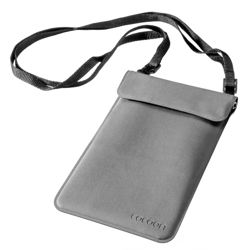 Cocoon Waterproof Neck Wallet anthracite