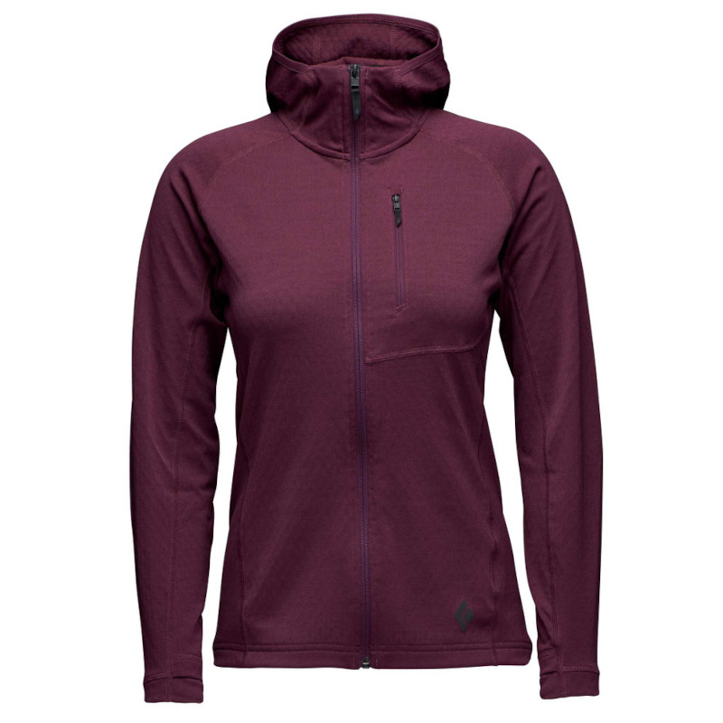 Black Diamond Coefficient Hoody Women blackberry S