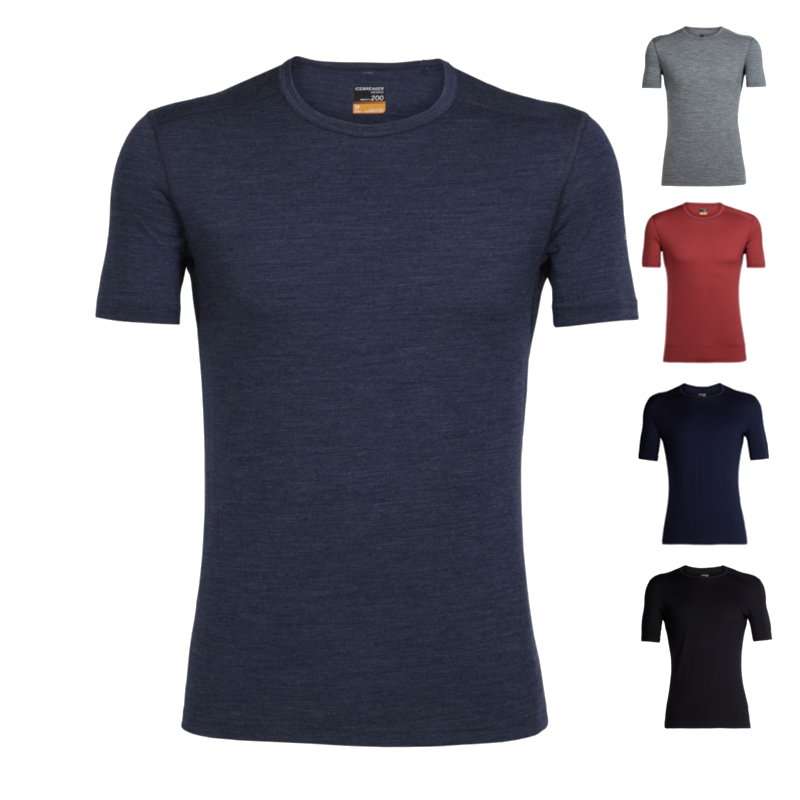 Icebreaker BF200 Oasis S/S Crewe T-Shirt Männer