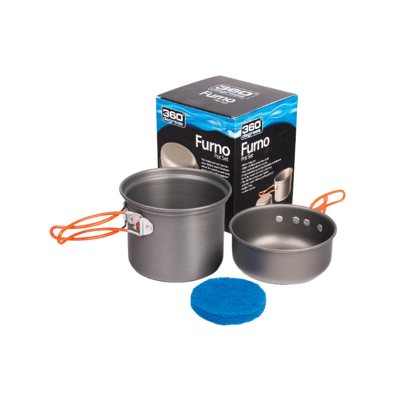 360 Degrees Furno Pot Set grey