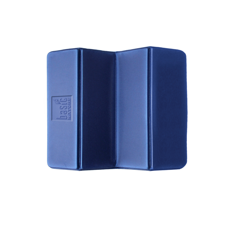 Basic Nature Faltkissen / Sitzkissen PE 40 x 30 x 0,7 cm blau